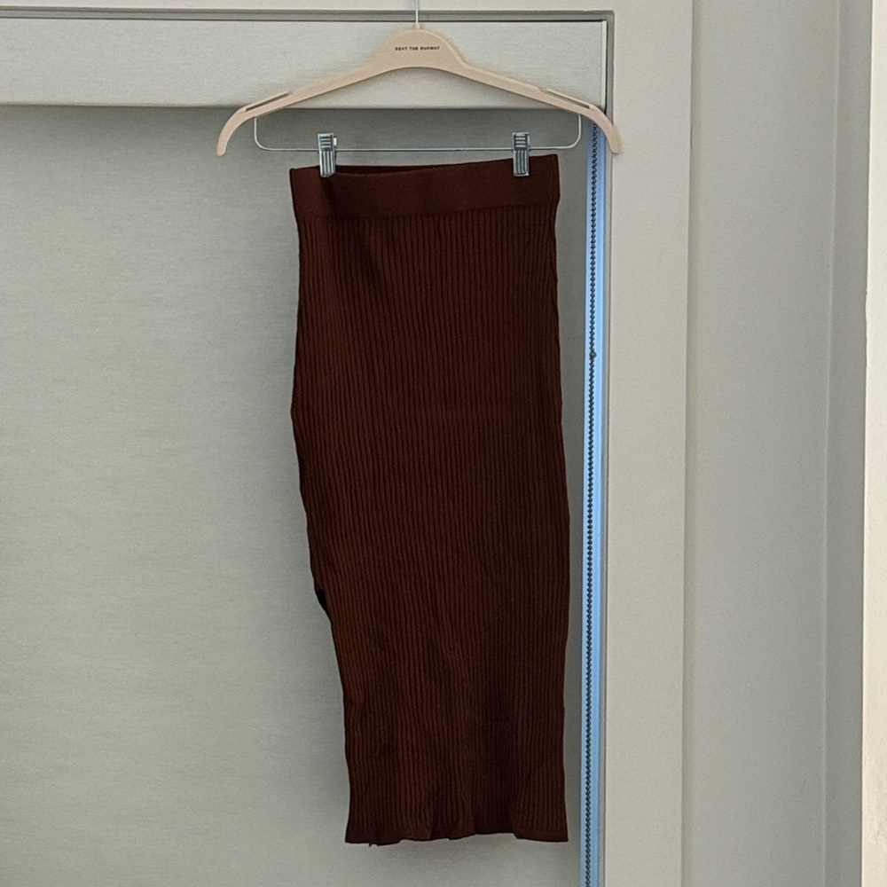 Abercrombie & Fitch Brown Pencil Skirt